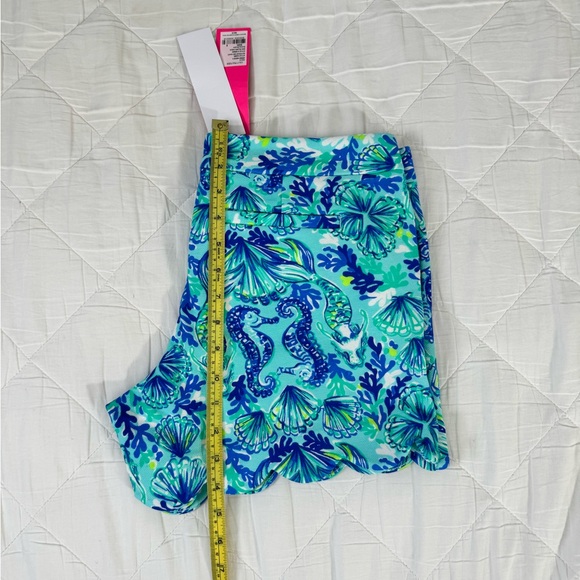 Bundle Lilly Pulitzer Blue and Green Bermuda Shorts Vibrant Patter - Picture 6 of 11